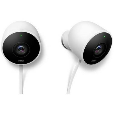 Google Nest Cam Outdoor Security Camera, 2-Pack (Best Camera For Scenery)