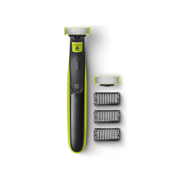 "Rasuradora Philips OneBlade QP2520/30 verde lima y gris verde 100V/240V "