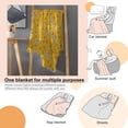 thumbnail image 6 of Honeycomb Cute Bee Yellow Throw Blanket Soft Cozy Bee Decor Bee Gifts for Women Men Girls Boys Butterfly Blanket for Bed, Sofa, Outdoor 30"x40"for Toddler/Pets, 6 of 6