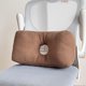 thumbnail image 5 of pstuiky Almohada de pana para soporte lumbar. Cojín para silla de oficina que alivia el dolor de espalda. Cojines para asientos de casa y de coche para estar sentado durante largos periodos., 5 of 6