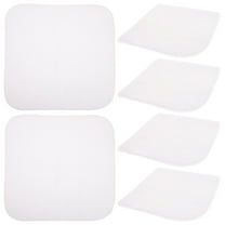 Soimiss 6Pcs White Reusable Cotton Cheesecloth for Kitchen Food Filtering and Crafting