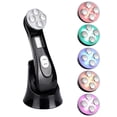 thumbnail image 2 of Dispositivo de belleza 5 en 1 Rf Ems electroporación Led fotón terapia de luz antienvejecimiento estiramiento Facial ojo cuidado de la piel Facial, 2 of 5
