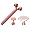 Axio 1 Set 3in1 Natural Jade Crystal Roller Facial Massager Facial