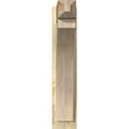 thumbnail image 2 of Ekena Millwork 6"W x 18"D x 30"H Thorton Rough Sawn Craftsman Outlooker, Douglas Fir, 2 of 4