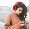 thumbnail image 2 of Seenda N-016 Wired Kids Headphones with Microphone, Safe Volume Control, Back to School Supplies, New, 2 of 6