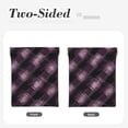 thumbnail image 2 of Leather Change Purse 4.3×3.9in Small Storage Bag Automatic Closure Anti-Stain Easy To Clean, Small And Convenient Argyle Plaid Darkorchid_4, 2 of 8