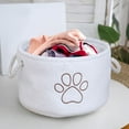 thumbnail image 4 of Yooshoverk Storage Basket, Beige, Foldable Fabric, Clothes & Toy, Home Dorm Organizer, 4 of 6