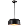 thumbnail image 2 of Safavieh Avner Adjustable Modern Solid Pendant, Painted Dark Grey, 2 of 4