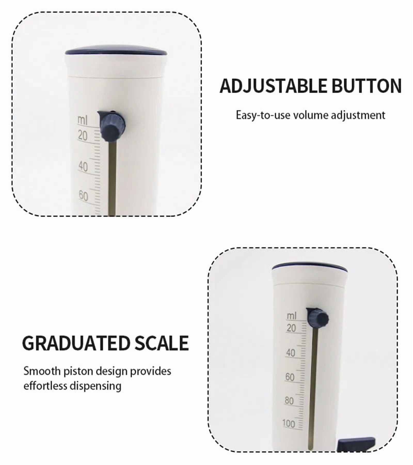 Bottle Top Dispenser Large Capacity Pipette 0.5-100ml Chemical Storage Bottle Dispenser Laboratory Equipment , High-Accurate