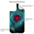 thumbnail image 4 of DistinctInk Custom SKIN / DECAL compatible with OtterBox Defender for iPhone 11 (6.1" Screen) - Blue Teal Black Helix Nebula - Show Your Love of Astronomy, 4 of 5