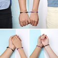 thumbnail image 2 of Sun and Moon Magnetic Couple Bracelets Attraction Friendship Bracelet, 2 of 7