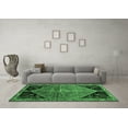thumbnail image 3 of Ahgly Company Indoor Square Persian Emerald Green Traditional Area Rugs, 8' Square, 3 of 4