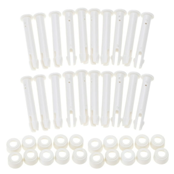 AOOOWER Upgraded Plastic Pool Joint Pins 20 Pieces Swimming Pool Clips Replacement 5.5/6cm Fitting for Above Ground Pools