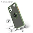 thumbnail image 6 of CoverON For LG K92 5G Phone Case, Ring Holder Kickstand Magnetic Mount Clear Hard Back Cover Rubber Bumper, Army Green, 6 of 8