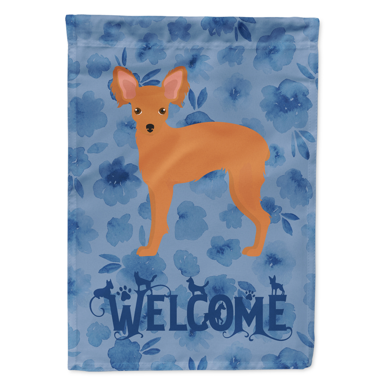 Bandiera Da Giardino Caroline Treasures Patriotic USA Border Collie – 27,9x38,1 Cm – Double Face In Poliestere – Multicolore