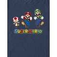 thumbnail image 5 of Super Mario, Men's Graphic Crew Neck T-Shirt, Run Group, Sizes S-3XL, 5 of 6