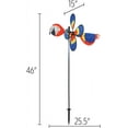 thumbnail image 2 of In the Breeze 2615 — Pivoting Parrot Bird Spinner — Colorful, Fun Wind Spinner and Wind Direction Indicator, 2 of 5
