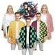 thumbnail image 2 of Cosplay Capa anime Ghost Slayer kimono Kanamon Tanjiro Surf Ropa Con Los Mismos Niños Adultospangjing, 2 of 4
