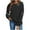 #319-Black, variant on Women's Plus Size Valentines Day Tops Round Neck Love Prints Long Sleeve Sweatshirts Gifts