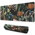 thumbnail image 1 of Garden Flowers Mouse Mat – Style Meets Function | Non-Slip, Easy Slide, Splash Resistant | Portable and Personalized | 31.5 × 11.8 inch for All Your Needs, 1 of 7