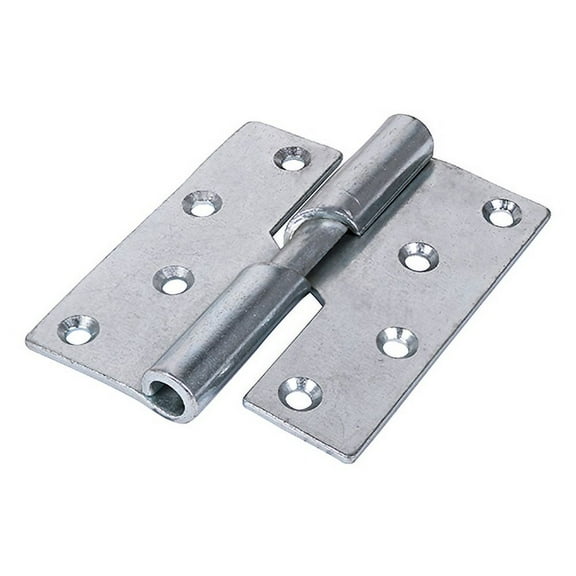 Timco - Rising Butt Hinge (466) - Left Hand - Zinc (Size 100 x 86 - 2 Pieces)