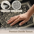 thumbnail image 6 of ODIKA 6'x9' Washable Area Rug Non-Slip, Chair-Friendly, Neutral Vintage Farmhouse Geometric Hallway Pink Bathroom Fall Boho Refined for Dining Room, Under Table, Office Décor, 6 of 7