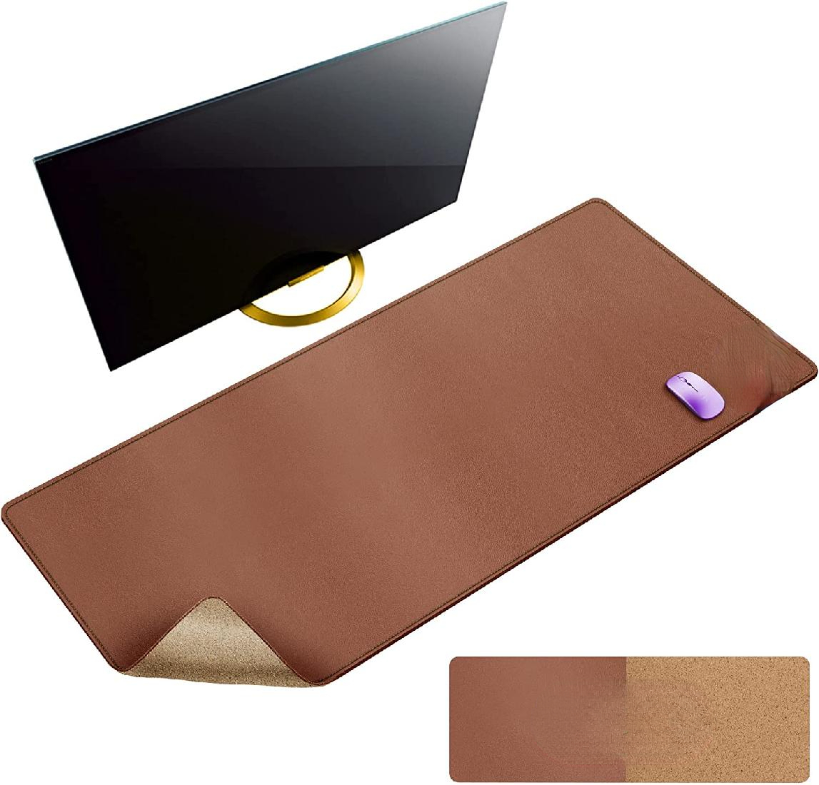 Full table mouse pad, double sided table pad, gaming home office table