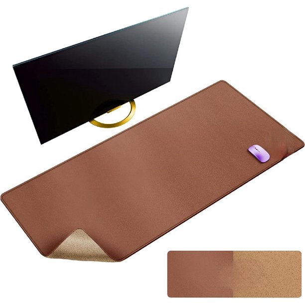 Full table mouse pad, double sided table pad, gaming home office table