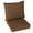 Brown, variant on Gymax Deep Seat Chair Cushion Pads Set Indoor/Outdoor w/ Rope Belts Black