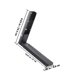 thumbnail image 2 of UPGRATOR 1Jgo Repisa Acero Plegable Para Microondas Montaje En Pared Con Tornillos Incluidos, 2 of 8