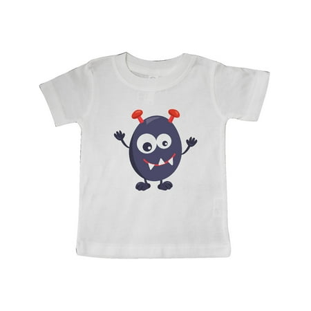 

Inktastic Cute Monster Little Monster Purple Monster Gift Baby Boy or Baby Girl T-Shirt