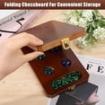 thumbnail image 5 of Wooden Chess Board Game Box with Glass Chess Piece Beads Mixed Color 14~14.5x8mm DIY, 5 of 6