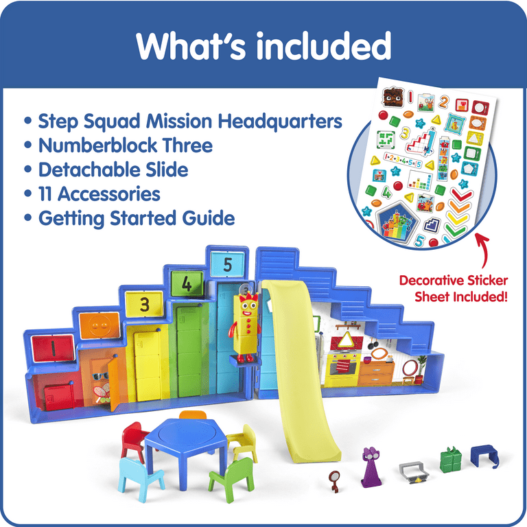 hand2mind Numberblocks Step Squad Mission Headquarters hand2mind Numberblocks Step Squad Mission Headquarters