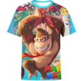thumbnail image 1 of Mario Jeux T-shirts de Mode à Manches Courtes pour Garçons Filles Enfants, 1 of 2