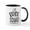 White/Black Inside, variant on CafePress - Bride Squad Stacked - 11 oz Ceramic Mug - Novelty Coffee Tea Cup