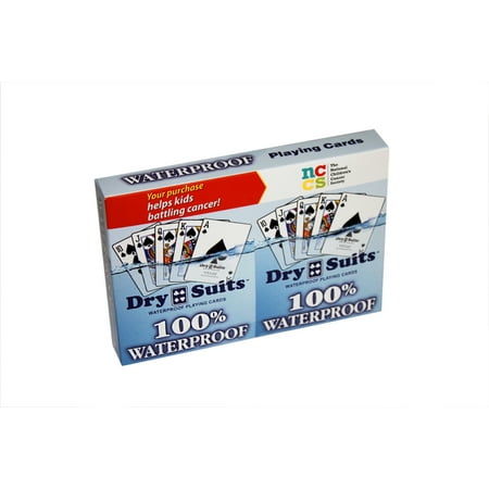 Waterproof Star - 5 Star Dry Suits Waterproof Playing Cards 2-Pack