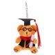 thumbnail image 2 of Graduation Bear Keychain Cute Plush Toy with Graduation Hat for Decoration, 2 of 5