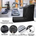 thumbnail image 2 of Foldable treadmill cover with zipper, dustproof and waterproof cover, suitable for indoor or outdoor use81x37x67inch, 2 of 5