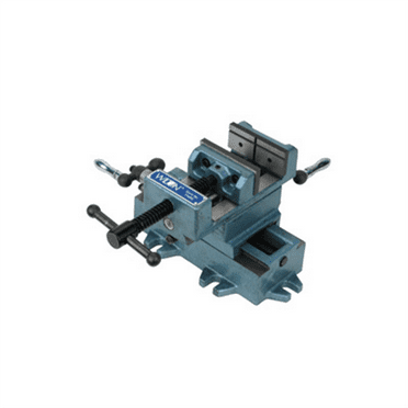 Wilton Tools 8 Inch Cross Slide Table Drill Press Vice with Cast Side Knobs