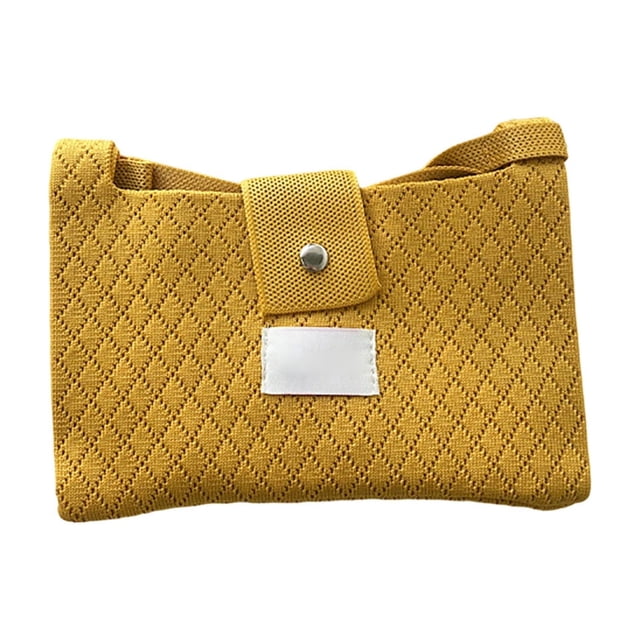Knitted Travel Bag Summer Leisure Key Wallet Women's Mobile Phone Bag