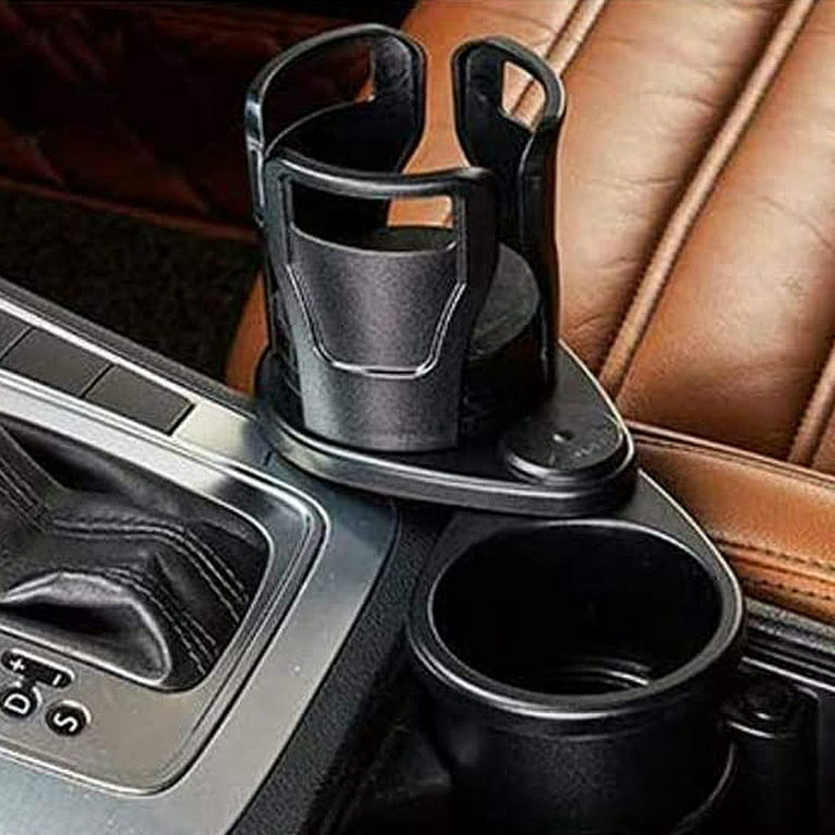 Cup Holder Expander for Car Cup 3.02”-4.62” with Card Organizer – oqtiqtech