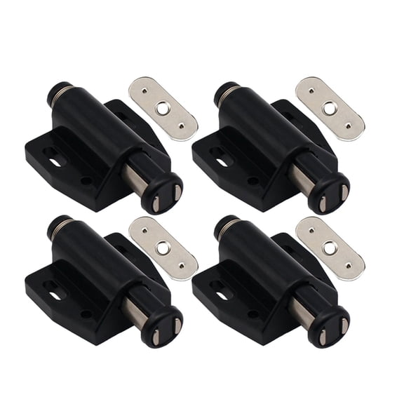 Zeiwohndc Magnetic Closure with Strong Magnet Spring Loaded Magnetic Door Catch 4 Pack