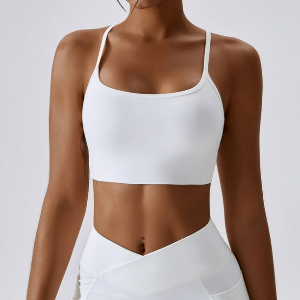 Sujetador de yoga transpirable de secado rápido para mujer, ropa interior deportiva para correr, belleza, espalda, fitness, ropa de yoga