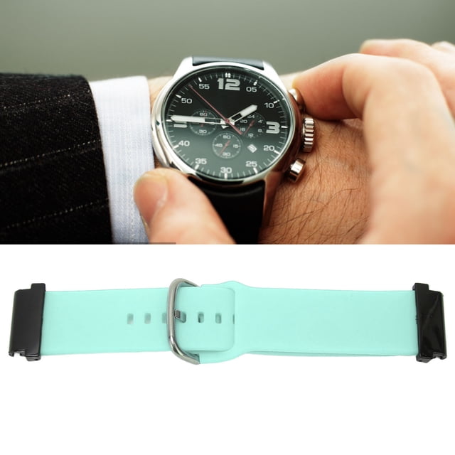 22mm Silicone Watch Band, Smart Sports Watch Band Straps Replacement