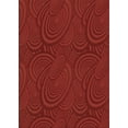 thumbnail image 1 of Ahgly Company Tapis Rectangulaire Rouge Lavable en Machine, 6 Pieds x 9 Pieds, 1 of 7