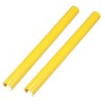 thumbnail image 1 of 2 Piezas Rejilla Inserto Adornos Rayas para Veh?culo Amarillo 13.78"x1.18" Unique Bargains Inserciones de rejilla Ribetes de rayas, 1 of 7