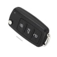 thumbnail image 1 of Carcasa de llave remota de entrada sin llave de 3 botones Unique Bargains para VOLKSWAGEN Caddy 2011-2013, 1 of 7