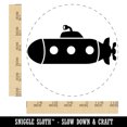 thumbnail image 2 of Submarine with Periscope Underwater Vehicle Self-Inking Rubber Stamp Ink Stamper - Blue Ink - Large 1-1/2 Inch, 2 of 7