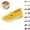 Yellow, variant on Mfakffe Orthopedic Shoes for Women Mesh Breathable Non Slip Sneakers Arch Support Casual Walking Shoes Lightweight Slip on(Hot Pink)