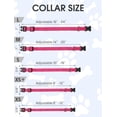 thumbnail image 5 of Minzimin 1pcs Reflective Dog Collar, Sturdy Nylon Collars for Large Girl and Boy Dogs, Adjustable Dog Collar with Quick Release Buckle, 5 of 6